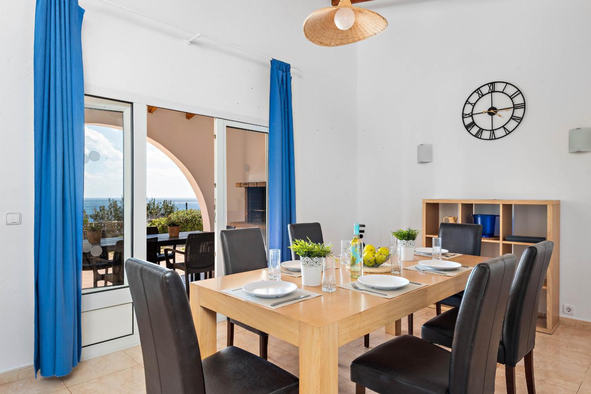 Villa Panorama Cala En Porter  Phòng bức ảnh