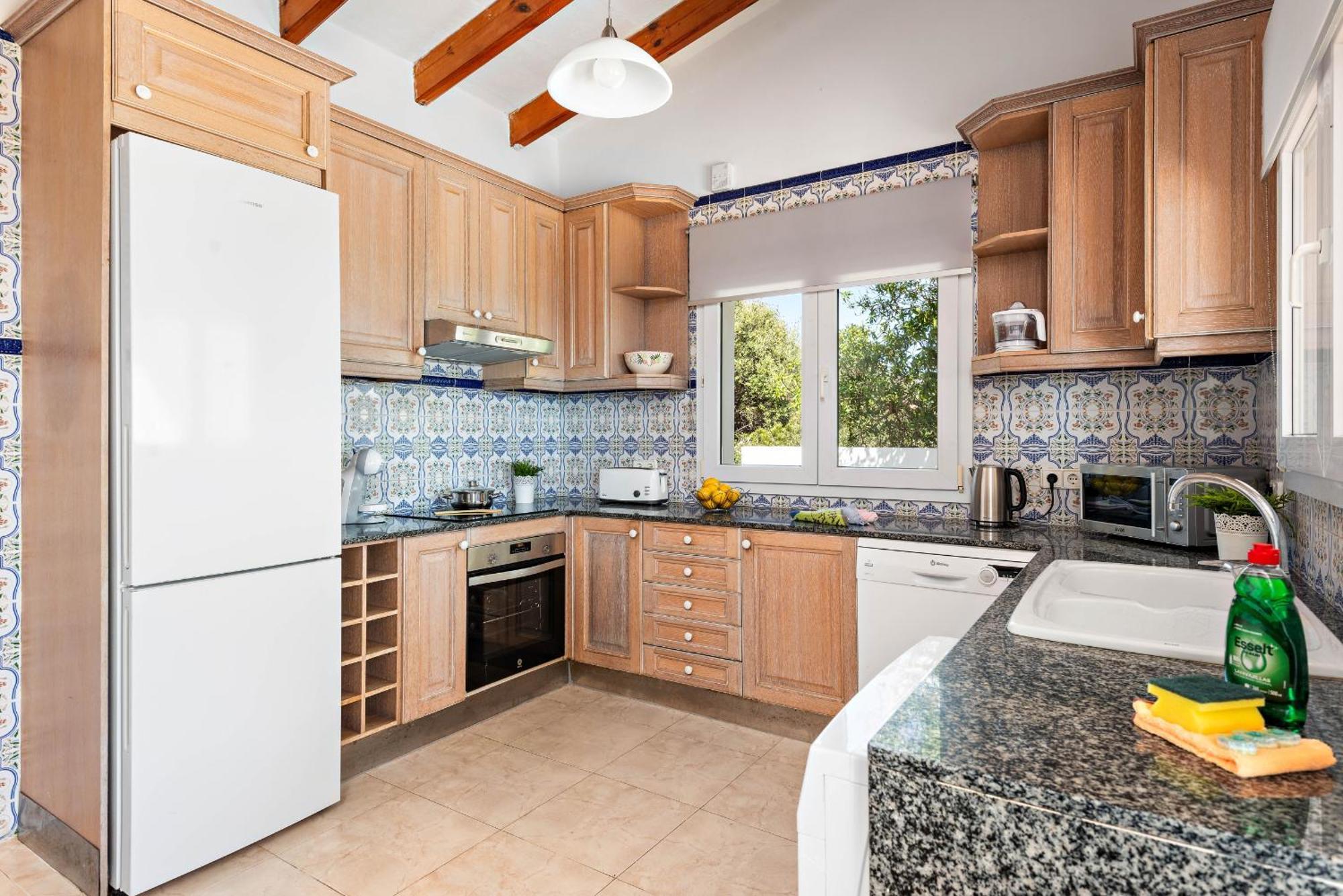 Villa Panorama Cala En Porter  Phòng bức ảnh