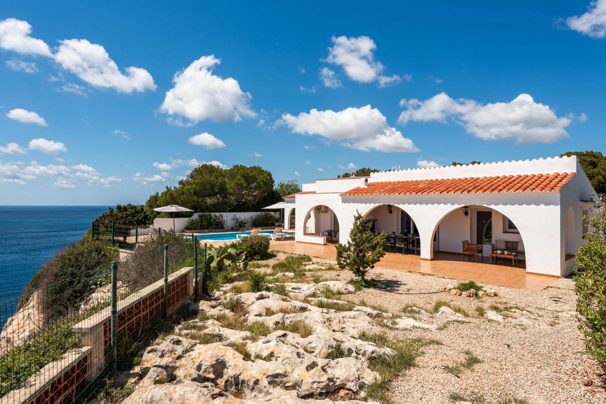 Villa Panorama Cala En Porter  Phòng bức ảnh